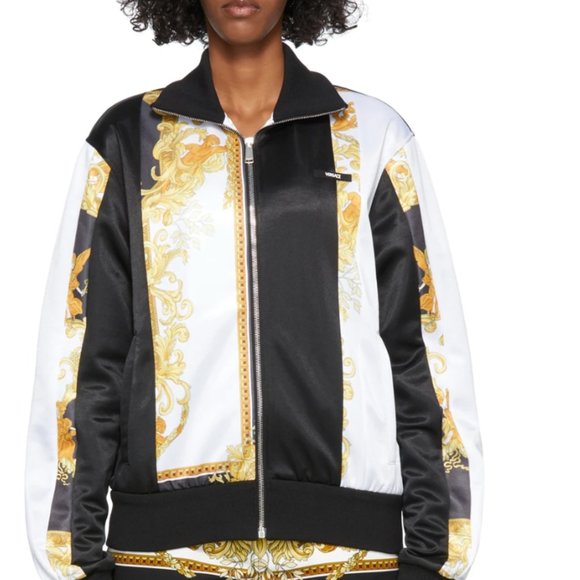 VERSACE Black Jersey Medusa Renaissance Jacket - Picture 2 of 4